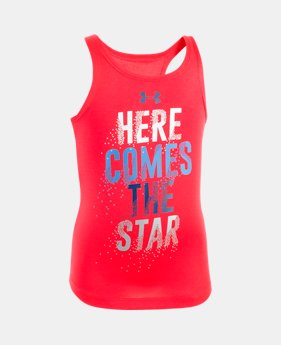 Girls' Toddler UA Here Comes The Star Tank $10.49
