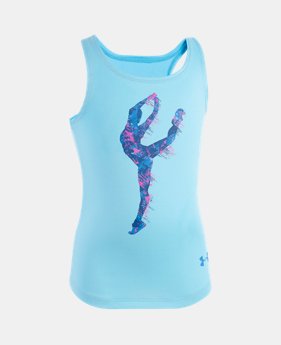 Girls' Pre-School UA Prima Tank 1 Color $17.99