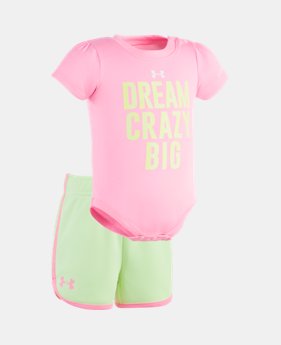 Girls' Newborn UA Dream Crazy Big Set 1 Color $15.74