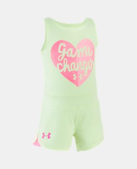 Girls' Infant UA Game Changer Romper 1 Color $27.99