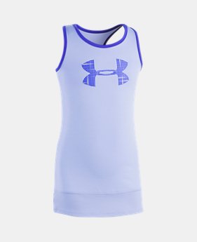 Girls' Pre-School UA Shifting Ladders Logo Dress 1 Color $17.24