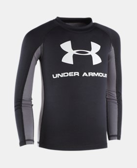 Boys' UA Compression Long Sleeve Rashguard Shirt $29.99