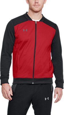 red under armour jacket