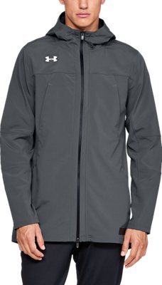 under armour men's accelerate terrace hooded jacket