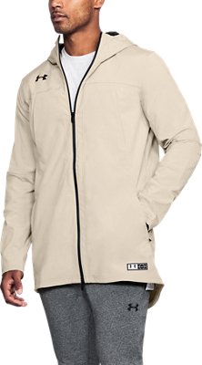 under armour men's accelerate terrace hooded jacket