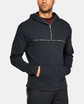 Men's UA SC30 Hooded Fleece ¼ Zip 1 Color Available $60