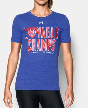 Women's Chicago Cubs Lovable Champ T-Shirt 1 Color Available $24.74