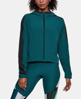 Women's UA Storm Woven Full Zip Jacket 3 Colors $90