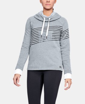 Women's UA Threadborne Fleece Fashion Hoodie LIMITED TIME ONLY 1 Color Available $41.99