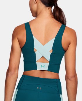 Women's UA Favorite Cotton Everyday Long Sports Bra 3 Colors Available $45