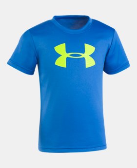 New Arrival Boys' Toddler UA Big Logo T-Shirt 2 Colors $18