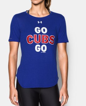 New to Outlet Women's Chicago Cubs – Go Cubs Go 1 Color Available $22.49