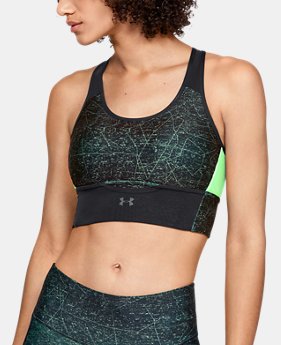 Women's UA Armour® Crossback Clutch Print Sports Bra 2 Colors Available $55