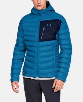 New Arrival Men's UA Iso Down Hooded Jacket 2 Colors Available $250