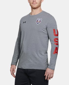 Men's UA Stars & Stripes Patriot Long Sleeve 1 Color $35