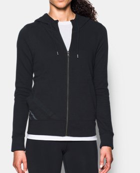 Women's UA French Terry Full Zip Hoodie 4 Colors $59.99