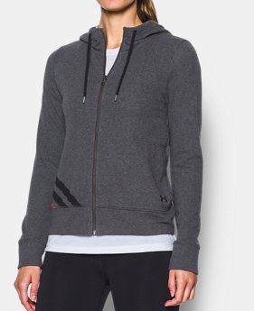 Women's UA French Terry Full Zip Hoodie 4 Colors $59.99