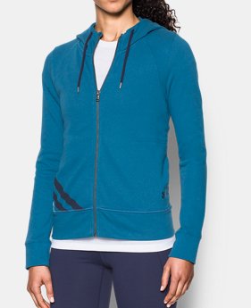 Women's UA French Terry Full Zip Hoodie 1 Color $59.99