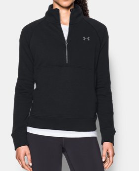Women's UA French Terry ½ Zip Sweatshirt 1 Color $59.99