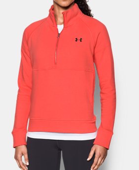 Women's UA French Terry ½ Zip Sweatshirt 1 Color $59.99