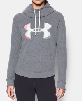 Women's UA Fashion Favorite Exploded Logo Pullover 6 Colors Available $29.99 to $37.99