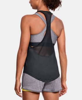 Women's HeatGear® Armour Mesh Back Tank LIMITED TIME: FREE U.S. SHIPPING 1 Color Available $30