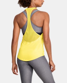 Women's HeatGear® Armour Mesh Back Tank 1 Color $35
