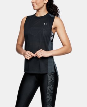 Women's UA Microthread Muscle Tank 3 Colors Available $24