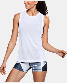 Women's UA Microthread Muscle Tank 3 Colors Available $24 to $30.99