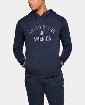 Men's UA Stars & Stripes Fleece Hoodie 1 Color $59.99
