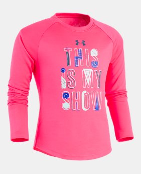 Girls' Pre-School UA This Is My Show Long Sleeve T-Shirt 1 Color $24.99