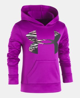 Girls' Pre-School UA Rush Big Logo Hoodie $46.99