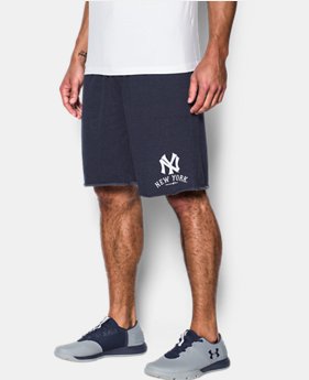 Men's New York Yankees Fleece Shorts 1 Color $28.49