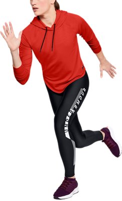 under armour featherweight fleece slouchy hoodie