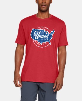 New Arrival Men's UA Freedom United T-Shirt 1 Color Available $24.99 to $25