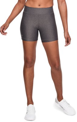 under armour women's heatgear authentic long shorts