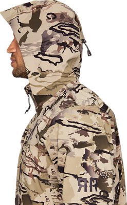 under armour camo rain jacket