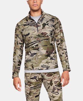 Men's UA Zephyr Fleece Camo ¼ Zip 3 Colors Available $75