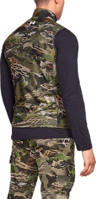 ua zephyr fleece camo vest