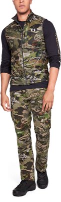 ua zephyr fleece camo vest