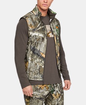 New Arrival Men's UA Zephyr Fleece Camo Vest FREE U.S. SHIPPING 1 Color Available $65
