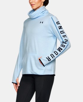New Arrival Women's Armour® Fleece Graphic Twist Pullover 2 Colors $54.99