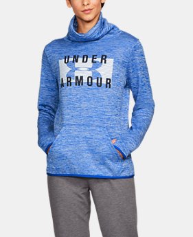 New Arrival Women's Armour® Fleece Graphic Twist Pullover 1 Color $54.99
