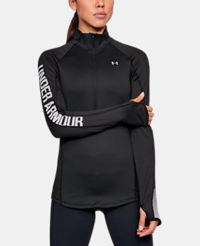 Women's ColdGear® Armour 1/2 Zip 3 Colors Available $38.99 to $48.74