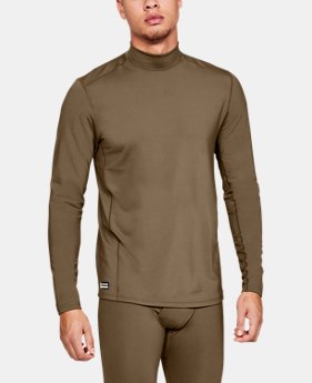 New Arrival Men's UA Tactical Mock Base Long Sleeve Shirt 1 Color Available $55