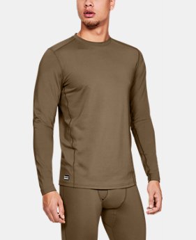 New Arrival Men's UA Tactical Crew Base Long Sleeve Shirt 2 Colors Available $55