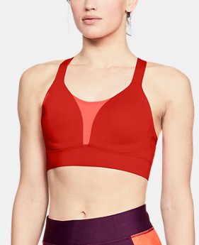 Women's UA Breathelux High Sports Bra 1 Color Available $70