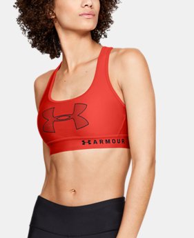 New Arrival Women's UA Crossback Graphic Sports Bra FREE U.S. SHIPPING 3 Colors Available $40