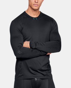 New Arrival Men's UA Hockey Grippy Long Sleeve 1 Color Available $60
