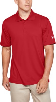 under armour polo red